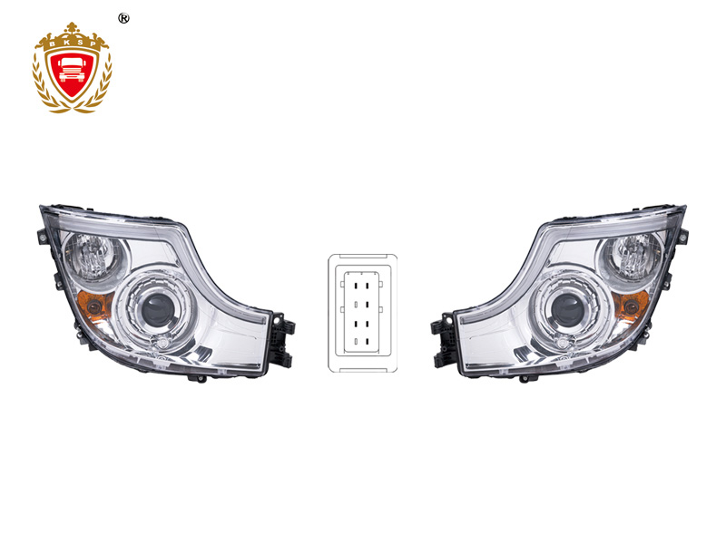 MP4 HALOGEN HEAD LAMP OPTICAL LENS MANUAL DRL