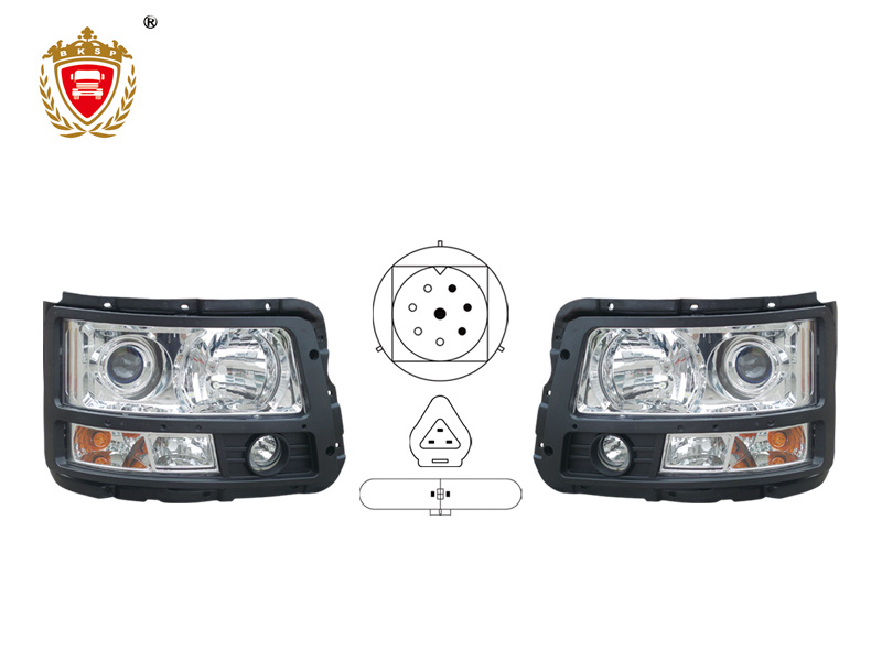 SHACMAN F3000 LED Headlight-Replaceable Bulb