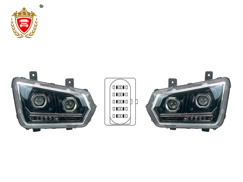 AUMAN 17 ETX Dump Truck Lens Headlight